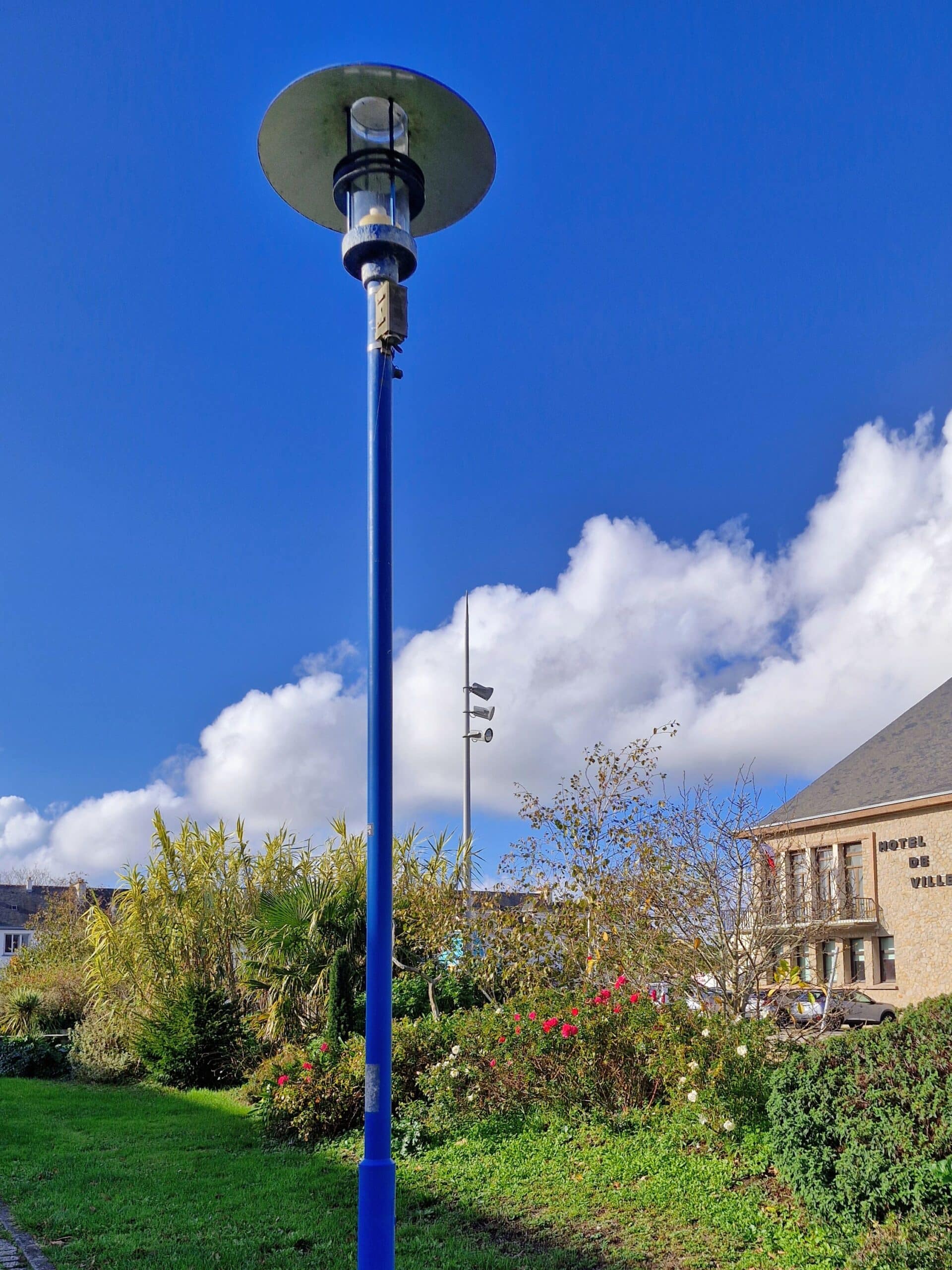 éclairage public centre-ville