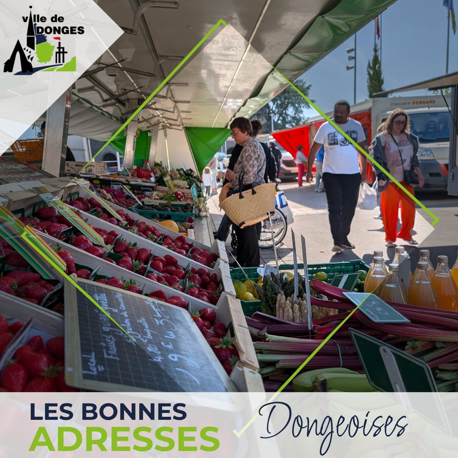 Bonnes adresses dongeoises marchés