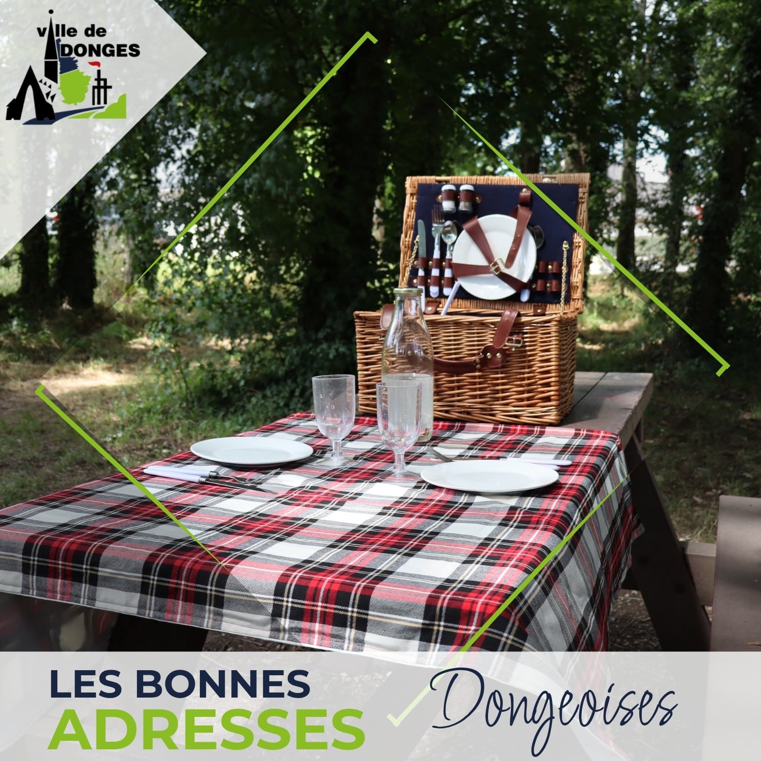 Les bonnes adresses dongeoises - pique-niquer à l'ombre