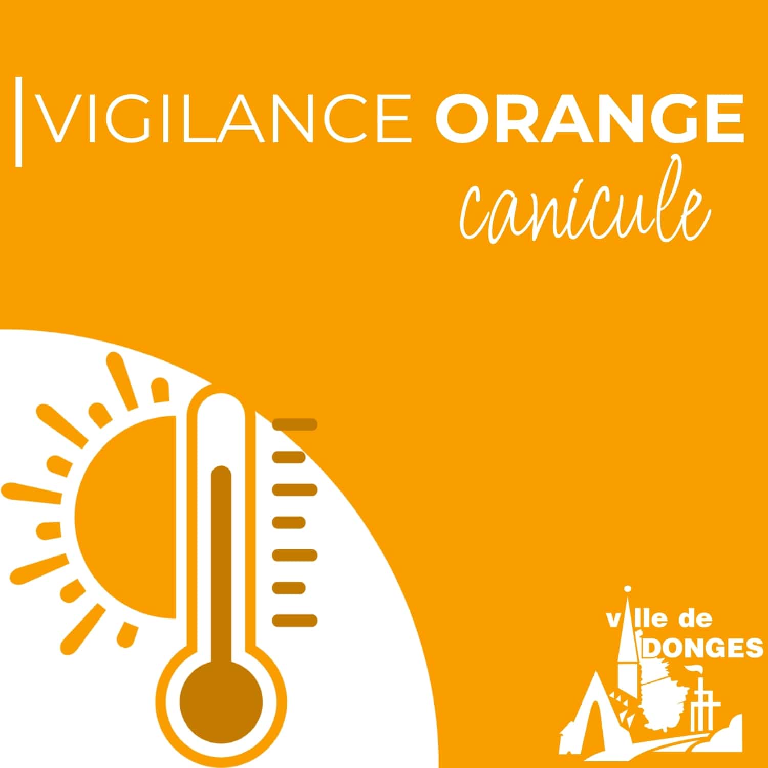 Vigilance orange canicule