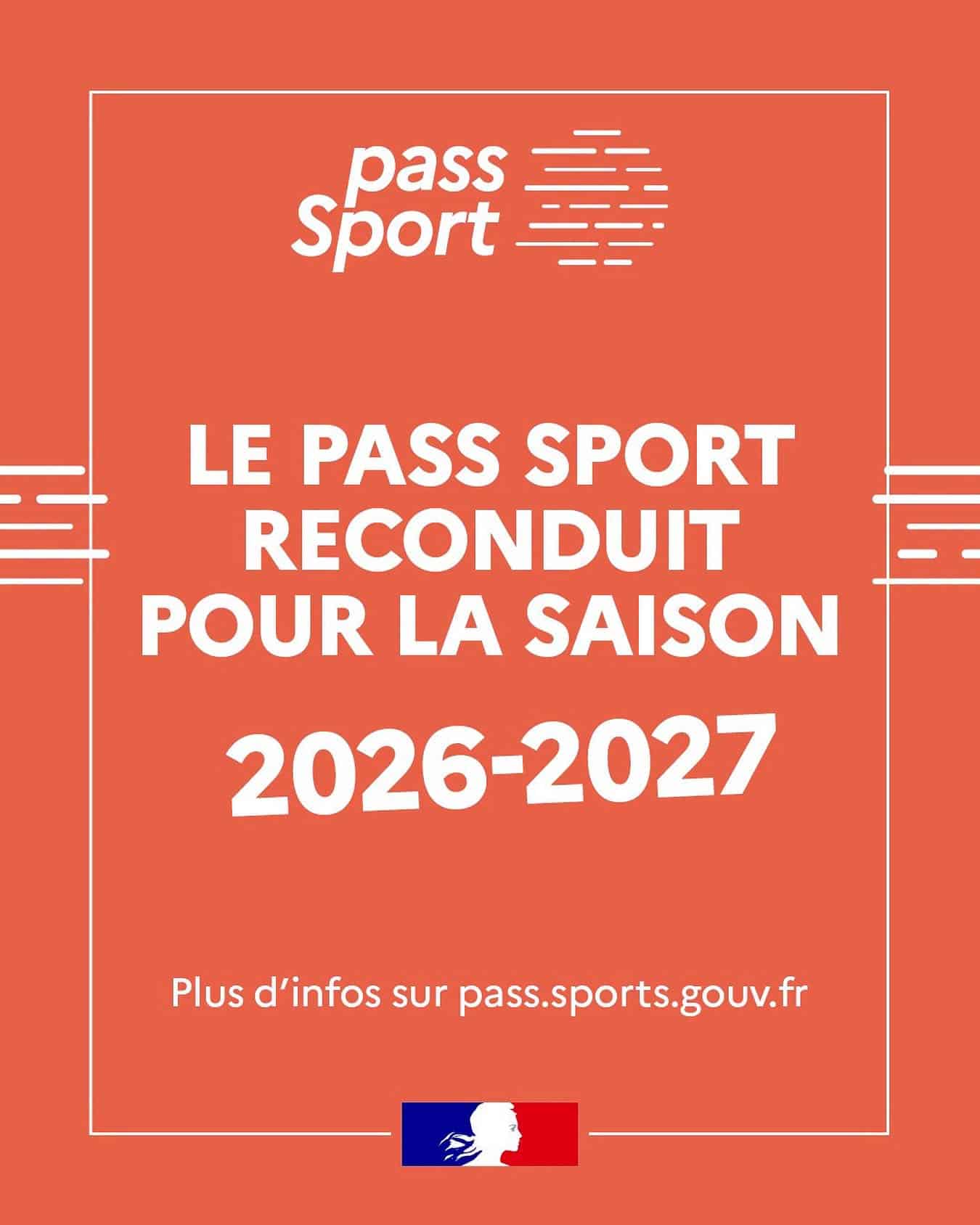 Pass sport 2026 2027
