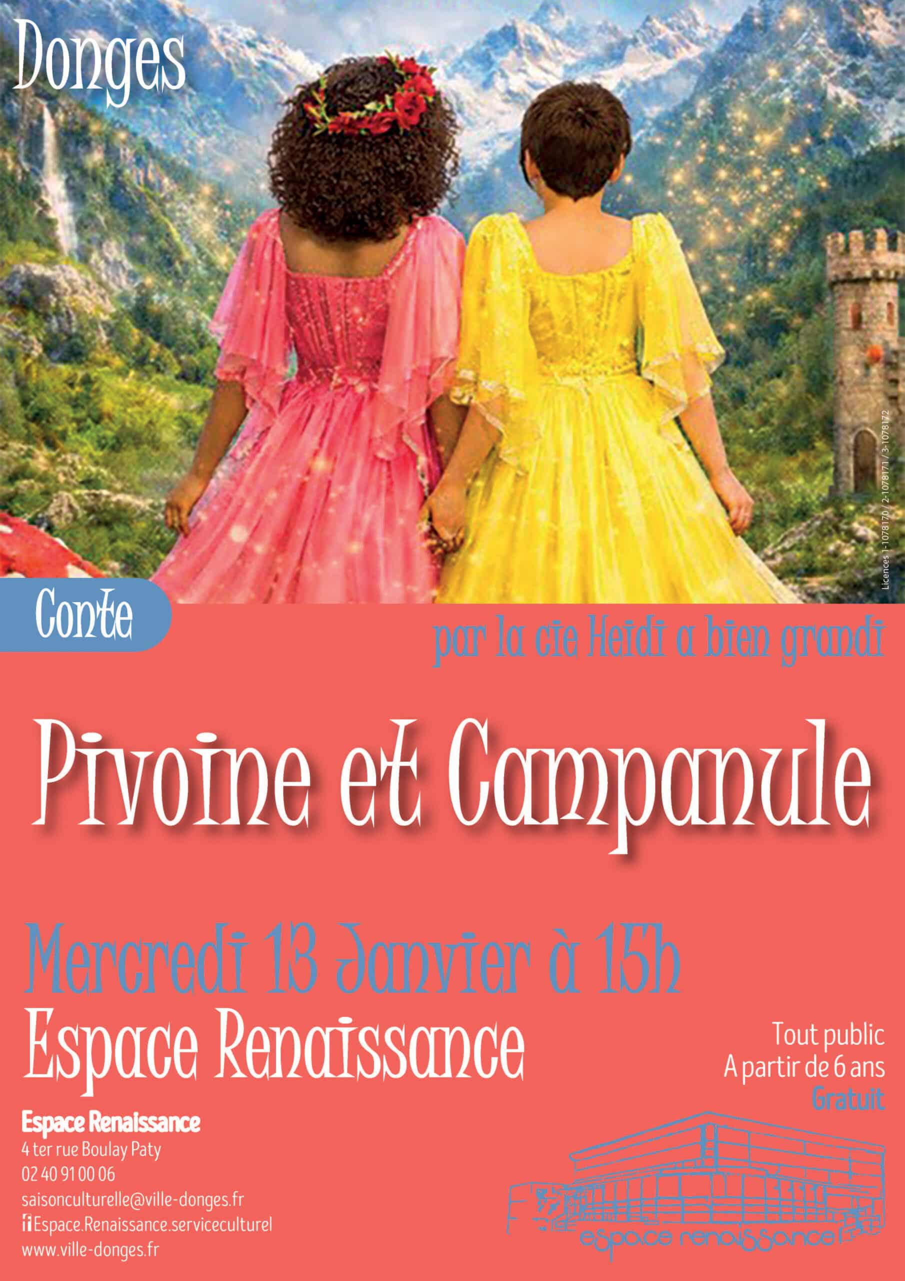 Pivoine et Campanule